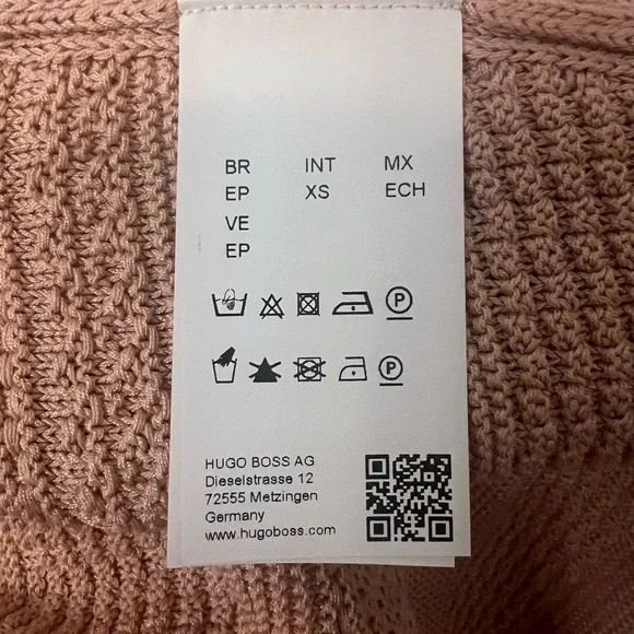 Hugo Boss women’s dusty Rose dress and sweater set size 4 - Picture 5 of 12